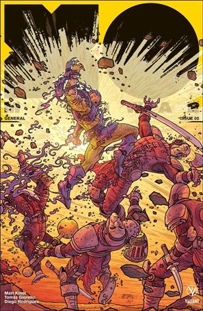 X-O Manowar (2017) issue 5-C Ryan Bodenheim 1:20 Interlocking Cover