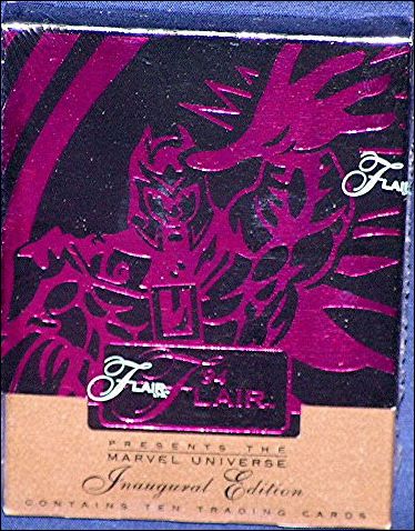 Marvel Annual Flair '94 card 2-B Sealed Pack (Magneto)