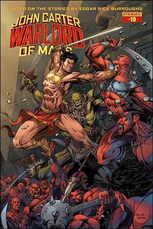 John Carter: Warlord of Mars (2014) issue 10-B Abhishek Malsuni Cover