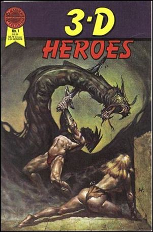 3-D Heroes Cover Image 1
