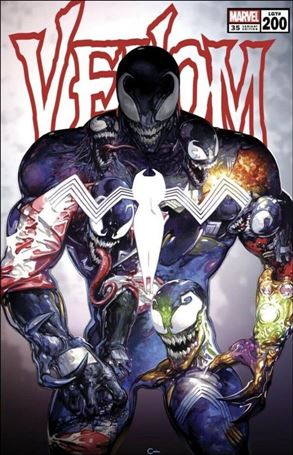 Venom (2018) issue 35-SS Clayton Crain Cover