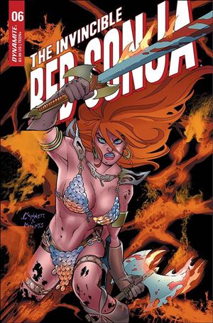 Invincible Red Sonja issue 6 Amanda Conner Cover