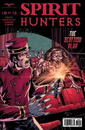 Spirit Hunters issue 10-B Ian Richardson Cover