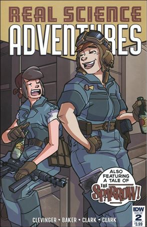 Real Science Adventures issue 2 Scott Wegener Cover