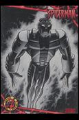 1997 Fleer Ultra Spider-Man (Base Set Red) card 8 Shoc