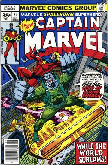 Captain Marvel (1968) issue 52-B 35 Cent Price Cover