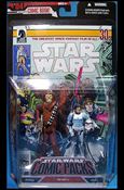 Star Wars: 30th Anniversary Collection Comic Packs (2006) figure 4 Chewbacca & Han Solo (Blue Highlights)