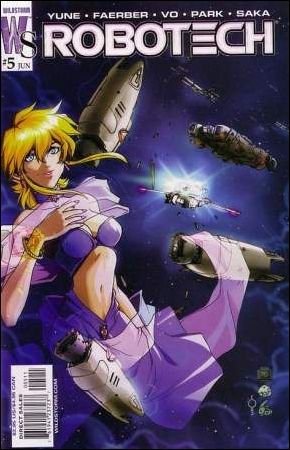 Robotech (2003) issue 5 Long Vo Cover