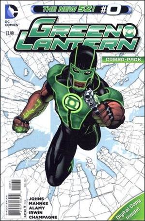 Green Lantern (2011) issue 0-B Polybagged Glass Cover Combo Pack