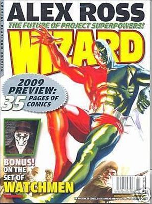 Wizard: The Magazine of Comics, Entertainment and Pop Culture issue 207.1-C Platinum Edition Alex Ross Devil Cover