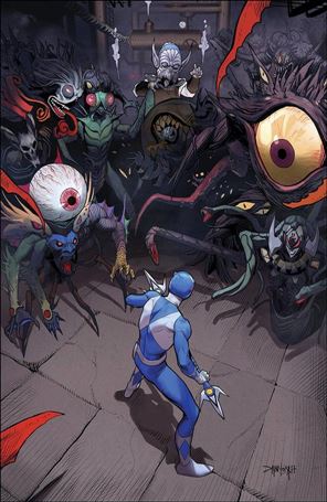 Mighty Morphin Power Rangers issue 18-C Dan Mora 1:30 Cover
