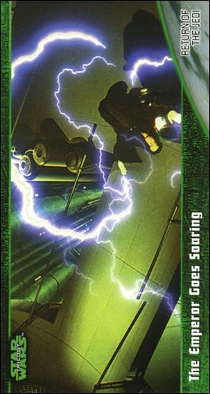Star Wars Trilogy Widevision (Base Set) card 70 The Emperor Goes Soaring