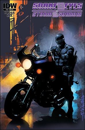 Snake Eyes and Storm Shadow issue 19-B David Williams 1:10 