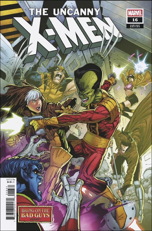 Uncanny X-Men (2024) issue 16-D Netho Diaz "Bring on the Bad Guys" Cover