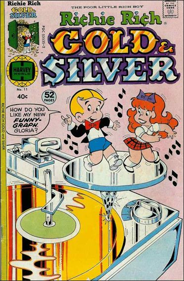 Richie Rich Gold and Silver 11-A by Harvey