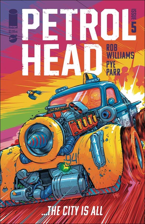 Petrol Head issue 5 Pye Parr Cover