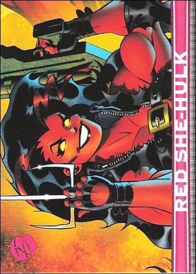 Marvel Dangerous Divas (Base Set) card 20 Red She-Hulk