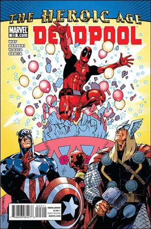 Deadpool (2008) issue 23 Jason Pearson Cover