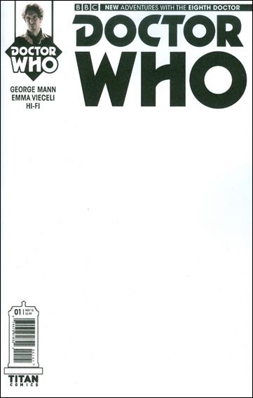 Doctor Who: The Eighth Doctor issue 1-D Blank/Sketch Cover