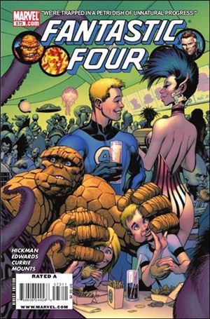 Fantastic Four (1961) issue 573 Alan Davis Cover