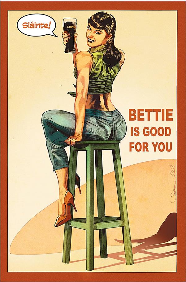 Bettie Page: The Curse of the Banshee issue 3-V Stephen Mooney Virgin Cover