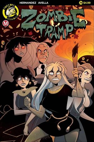 Zombie Tramp (2014) issue 74 Marco Maccagni Standard Cover