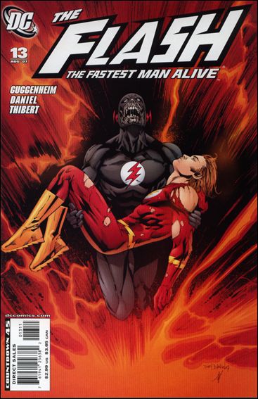 Flash: The Fastest Man Alive (2006) issue 13-B Black Flash Cover