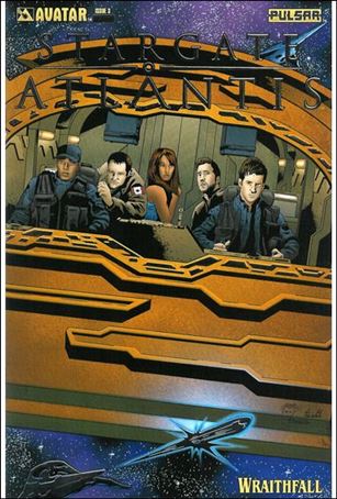 Stargate Atlantis: Wraithfall issue 3-F Platinum Foil Cover with COA 1/500