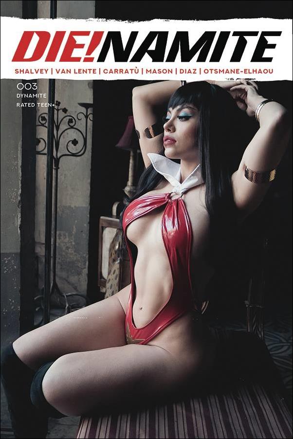 Die!namite issue 3-F Cosplay Photo Cover