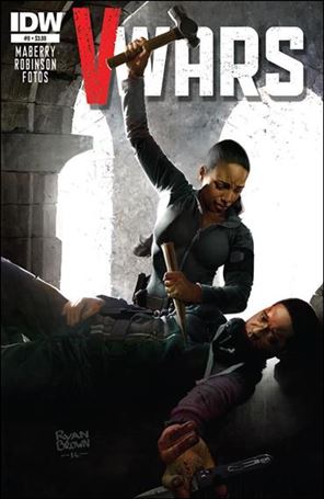 V-Wars issue 9 Ryan Brown Cover