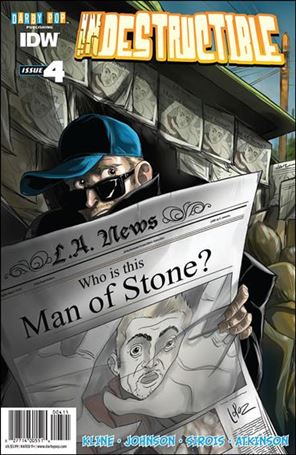 Indestructible issue 4 Jose Lopez Cover