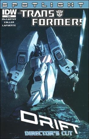 Transformers Spotlight issue nn22-D Drift - Livio Ramondelli Director's Cut Cover