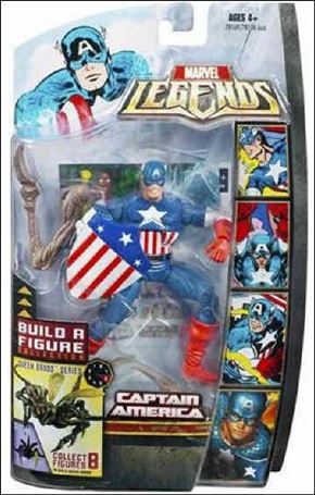 Marvel Legends (Queen Brood Series) figure 3 Captain America