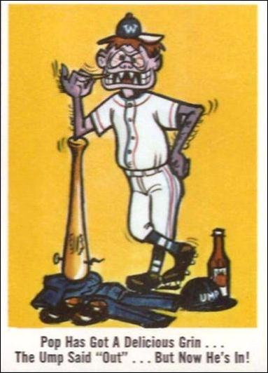 Weird-Ohs (Base Set) card 57 Pop Has Got A Delicious Grin...The Unp Said Out...