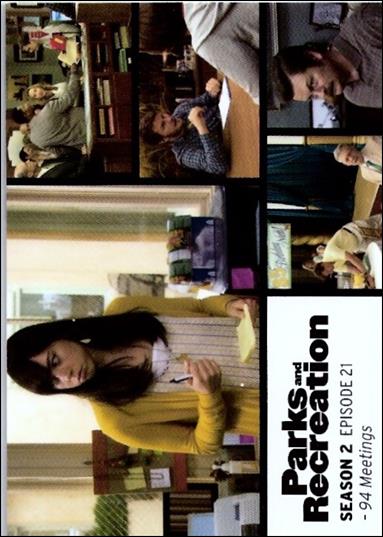 Parks and Recreation: Seasons 1 - 4 card 27 94 Meetings