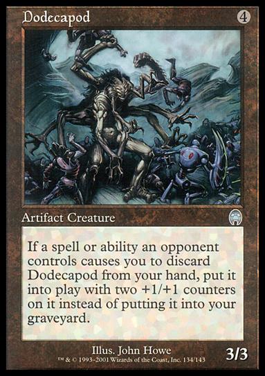 Magic the Gathering: Apocalypse (Base Set) card 134 Dodecapod