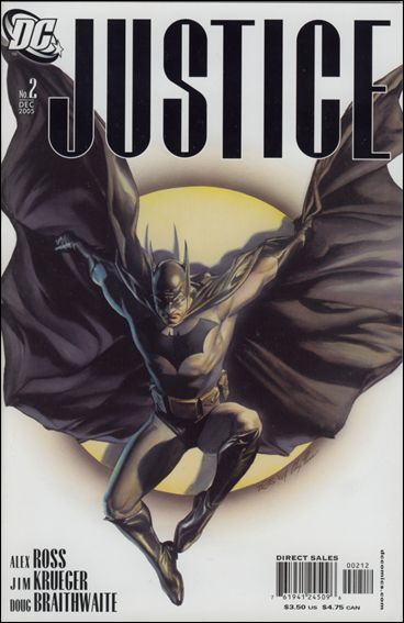 Justice (2005) issue 2-B White Background Cover (2nd Printing)