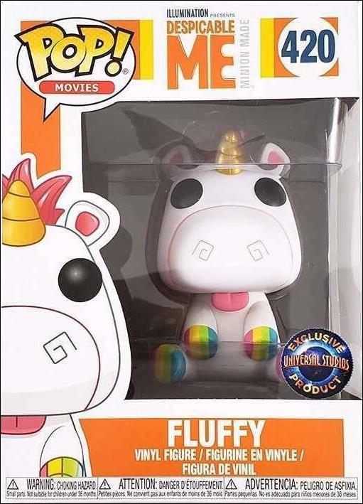 POP! Movies figure 420-C Fluffy (Rainbow) Universal Studios