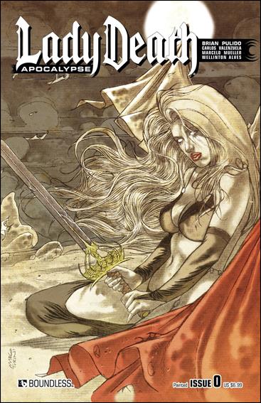 Lady Death: Apocalypse issue 0-E Painted Cover