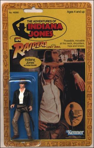 Adventures of Indiana Jones figure 1-B Indiana Jones (9-back/No Belloq offer)