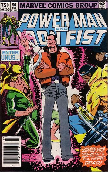Power Man and Iron Fist (1978) issue 90-B Canadian Price Cover