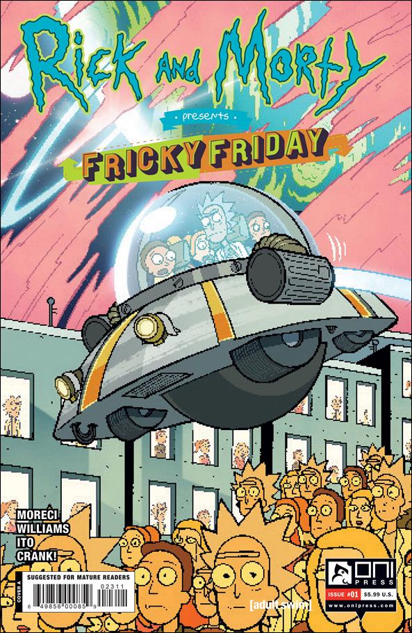 Rick And Morty Presents: Fricky Friday issue 1 Jarrett Williams Cover
