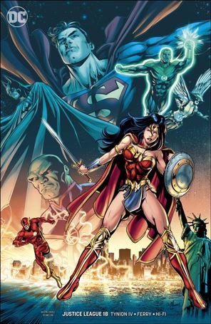 Justice League (2018) issue 18-B Will Conrad Cover