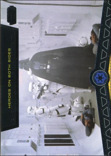 Star Wars Galactic Files (Heroes on Both Sides Subset) card HB-7 Capturing the Tantive IV