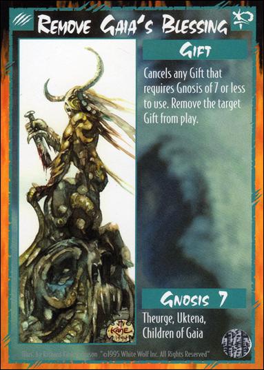 Rage Limited (Base Set) card 210 Remove Gaia's Blessing 