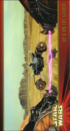 Star Wars: Episode I Widevision: Series 1 (Base Set) card 48 He's on the Leader