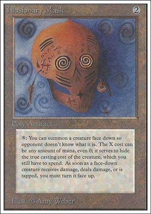 Magic the Gathering: Unlimited (Base Set) card 251 Illusionary Mask
