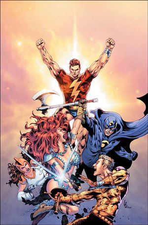 Red Sonja: The Superpowers issue 2-X Jonathan Lau Virgin Cover
