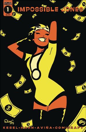Impossible Jones issue 1-B Elsa Charretier Cover