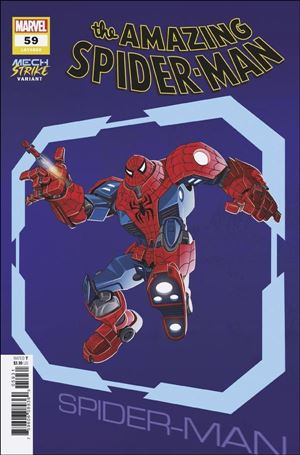 Amazing Spider-Man (2018) issue 59-C Leonel Castellani Avengers Mech Strike Cover